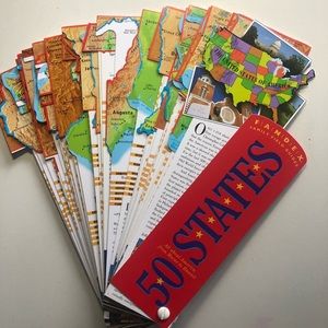 🇺🇸50 states field guide w/free gift of Webster’s dictionary & Thesaurus 🙌🏼